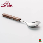 "JAYAMATA"  JM-769  WOOD HANDLE TABLE SPOON (6PCS/SET)