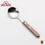 "JAYAMATA"  JM-769  WOOD HANDLE TABLE SPOON (6PCS/SET)