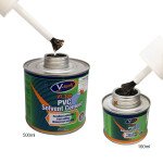 "V-TECH"  PVC PIPE SOLVENT GLUE  VT-300  100ml/500ml水管胶干