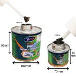 "V-TECH"  PVC PIPE SOLVENT GLUE  VT-300  100ml/500ml水管胶干