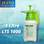 "ISANO"  WATER PRESSURE GARDEN SPRAYER  1.0 Ltr ITS-1000胶压力喷水壶（铜嘴）