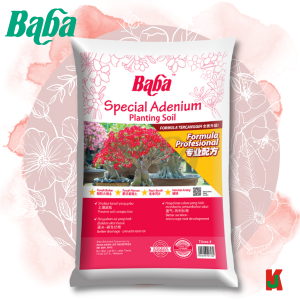 "BABA"  POTTING MIX SPECIAL ADENIUM  7.0 Ltr 肥沃种植土(富贵花专用土)