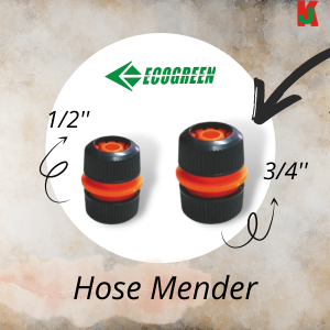 "ECOGREEN"  4036  HOSE CONNECTOR MENDER SET  3/4"水喉接头