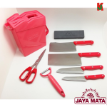 ''JAYAMATA''  JM-77  CLASSIC STYLE KITCHEN SET  8pcs/set  厨房菜刀连架(全套)