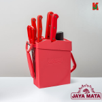 ''JAYAMATA''  JM-77  CLASSIC STYLE KITCHEN SET  8pcs/set  厨房菜刀连架(全套)