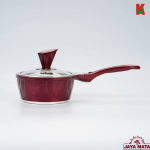 "JAYAMATA"  JM-791  SAUCE PAN W/COVER NON-STICK  16CM. 长柄不粘煎鼎连盖