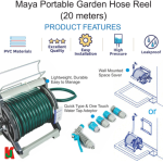 "MAYA"  PORTABLE HOSE REEL W/HOSE 20 MTR GHR02-LB202G6水喉架连水喉