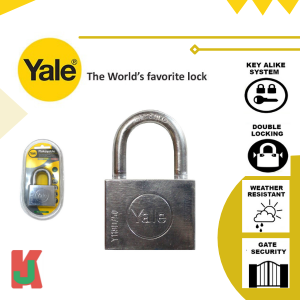 "YALE"  PADLOCK CHROME  Y118-50mm电白吊锁