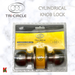 "TRI-CIRCLE"  CYLINDRICAL LOCKSET SP3871 A/C  圆头锁(古铜)