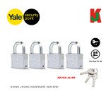 "YALE"  PADLOCK CHROME  Y118-40 4Pcs/Set