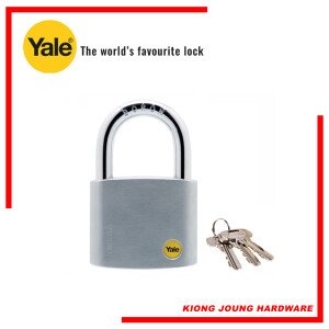 "YALE"  PADLOCK CHROME  Y120-40MM  电白吊锁