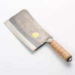 "JAYAMATA"  JM-55-2  KNIFE CHOPPING WOODEN HANDLE  7"  NO.2